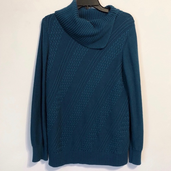 Coldwater Creek Sweaters - SALE✨ EUC Coldwater Creek Teal Knit Sweater Large